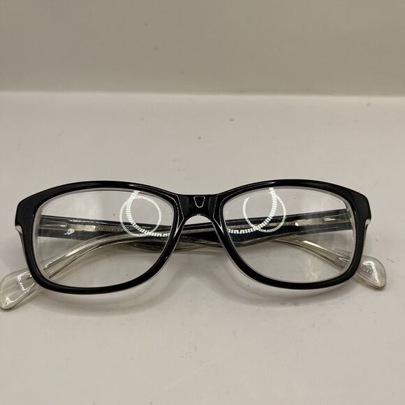 Cosmopolitan Eyeglasses C200 Black Designer Frames Only 52-16-140 - Picture 2 of 6